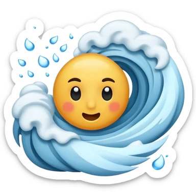 make it windy sticker