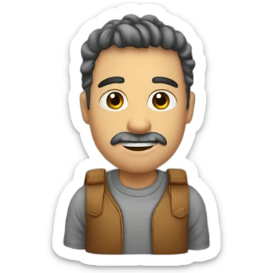 Escritura a mano sticker