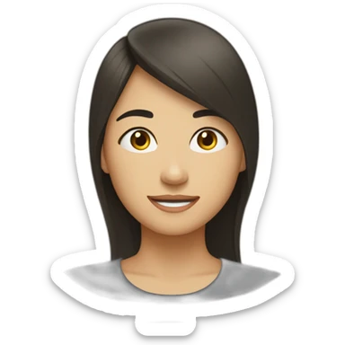 Marah bentuk bulat dan mempunyai muka sticker