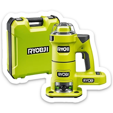 ONE+ 18V Cordless Compact Fixed Base Router RYOBI  sticker