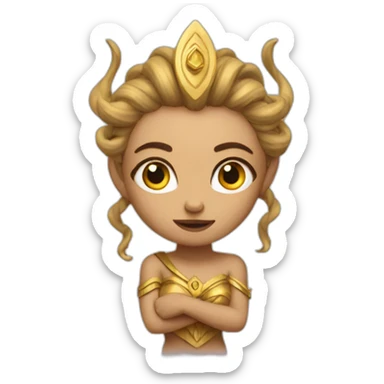 Goddess of chaos sticker