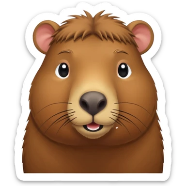 Kapibara sticker