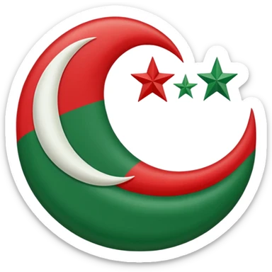 Chechen flag emoji sticker
