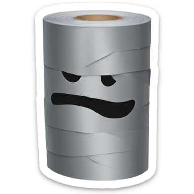 Duct tape sticker