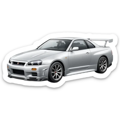 Nissan skyline fast and furious sticker