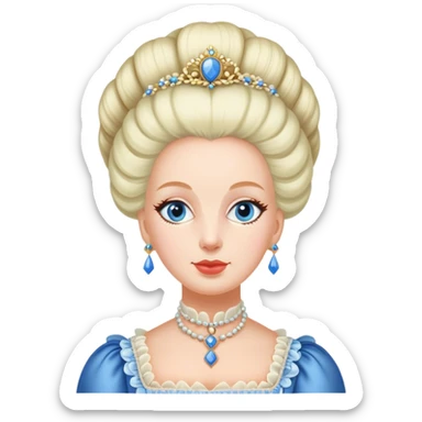 Marie Antoinette sticker