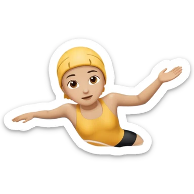 Pre dawn swim sticker