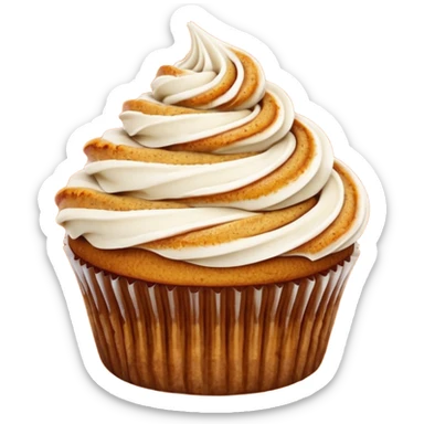 Pumpkin Spice Swirl Cupcakes sticker
