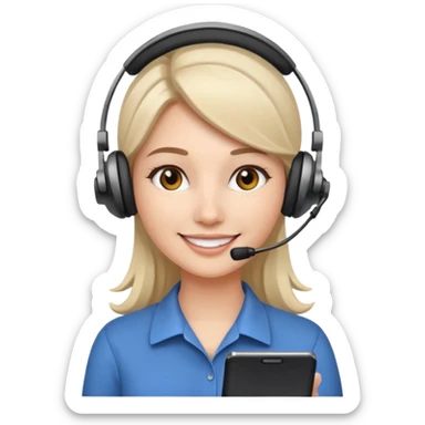 emoji clean girl qui travaille sticker