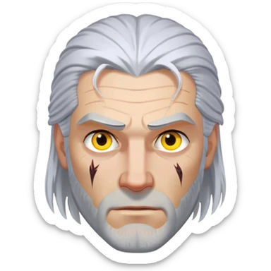 Geralt of rivia sticker