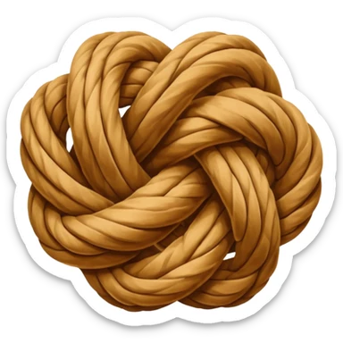 knot whit a rope sticker