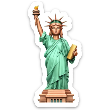 Statue of Liberty sticker