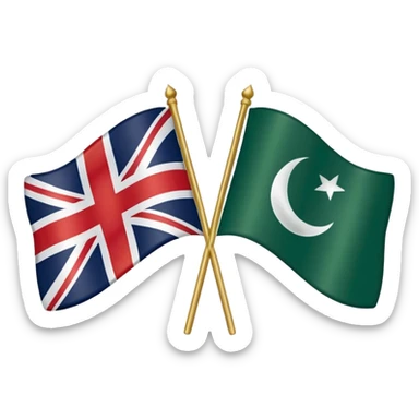 A mixed that that contains 🇵🇰 and 🏴󠁧󠁢󠁥󠁮󠁧󠁿 sticker
