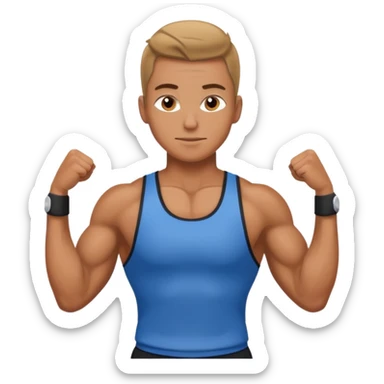 Gym trainer sticker