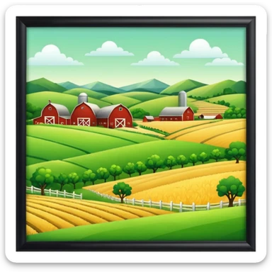 Farm sticker
