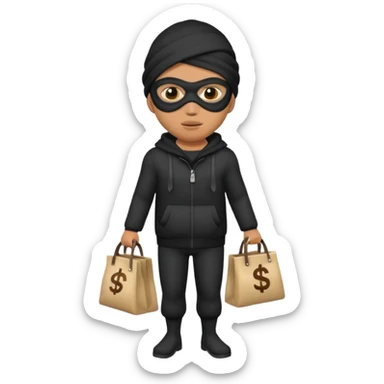 Thief full body sticker