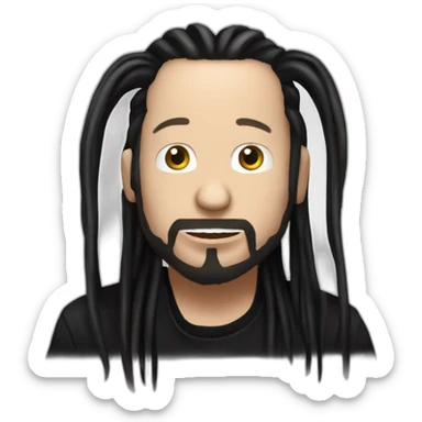 Jonathan Davis from Korn sticker