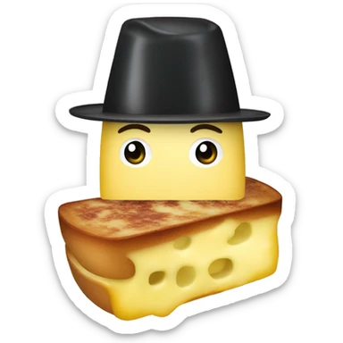 une raclette savoyarde  sticker