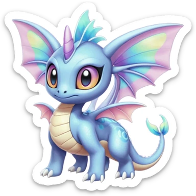 Meloetta-Cresselia-Palkia-Spyro-Toothless-Stitch-Fakémon-creature-hybrid sticker