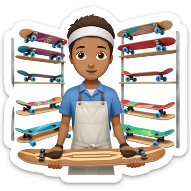 could you generate a place where you cant rent some skaters and you need to give it back after. It would be a place with a person who overgive skaters to a customer sticker