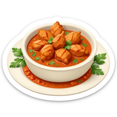 chicken tikka masala sticker