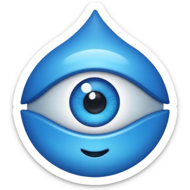 pingente com olho grego sticker