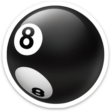 8 ball sticker