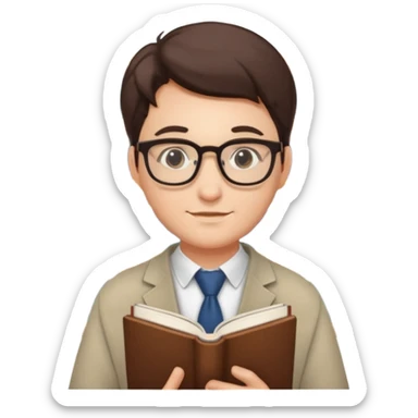 Bookstore Clerk sticker