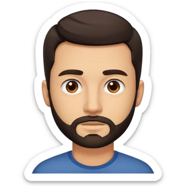 shortest beard sticker