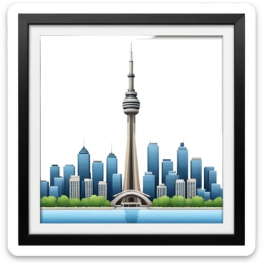 cn tower sticker