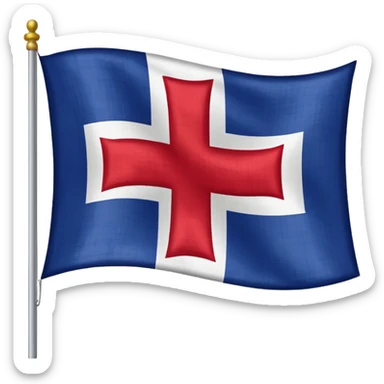 Un drapeau savoyard  sticker