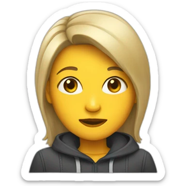 Una persona enojada sticker