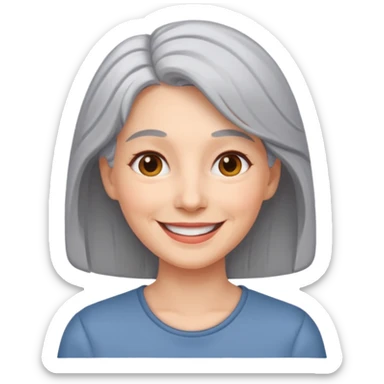 👩🏻‍🦳 sticker