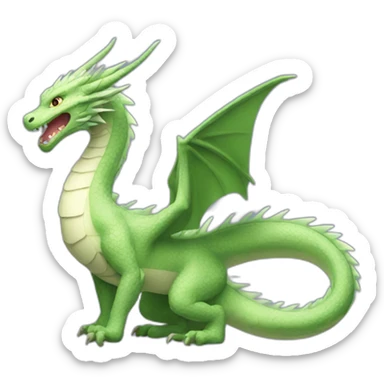 Haku dragon sticker