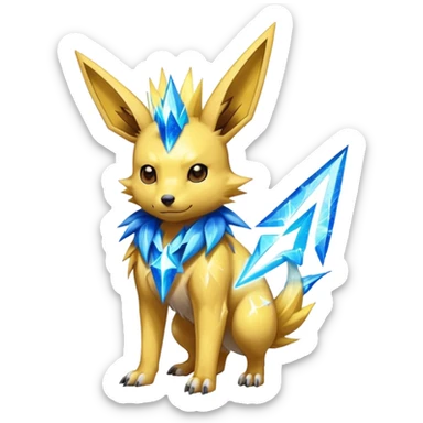 Electric Sparkly Shiny Manectric-Jolteon sticker