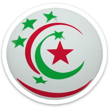Iraqi Turkmen flag sticker