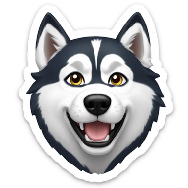 huskies cutw sticker