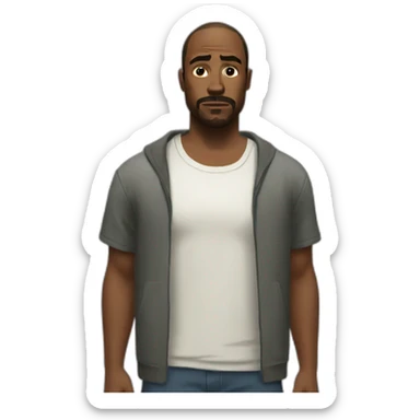 Grand theft auto sticker