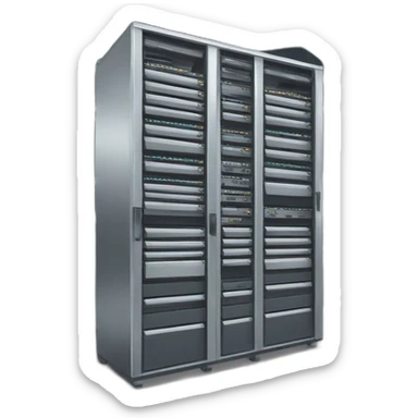 ERP system equipment sticker