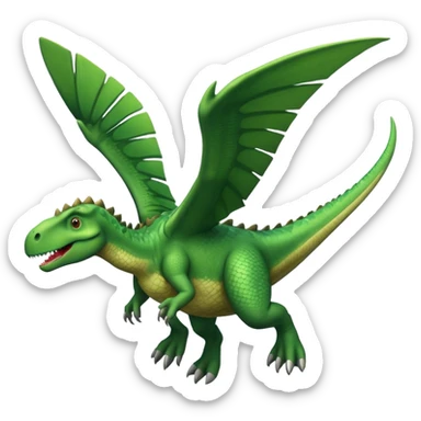 Flying dainosar  sticker