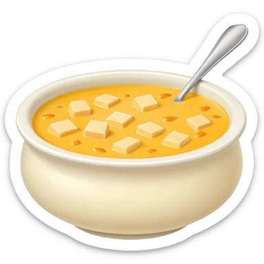 cheese soup sticker