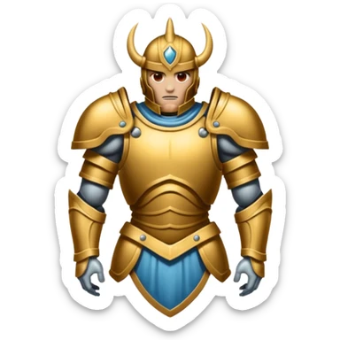 Titan cuirassé en pleine transformation sticker