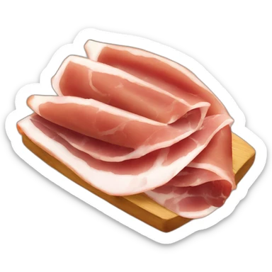 Jamon serrano sticker