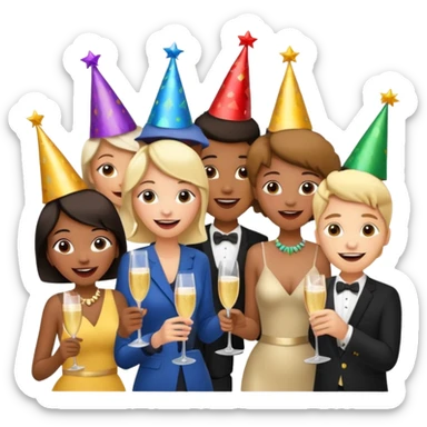 new talents joined the team sticker