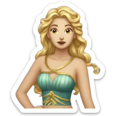 siren (greek mythology) sticker
