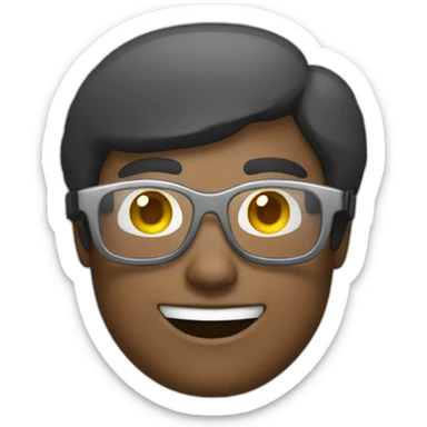 emoji com oculos de realidade virtual sticker