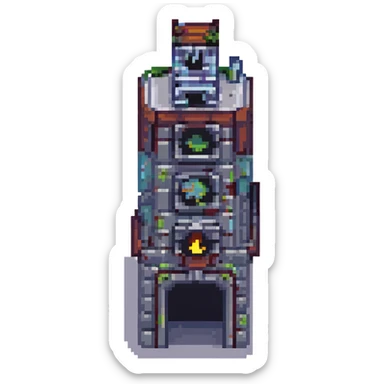 gotham city house sticker