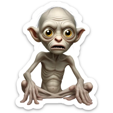 Gollum sticker