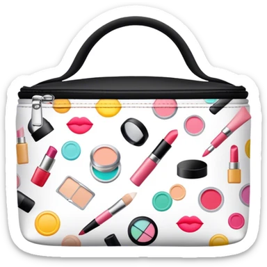 Bolsa con maquillaje  sticker