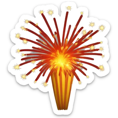 fireworks sticker